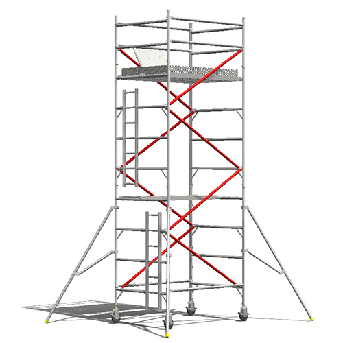 Double Width Aluminium Tower