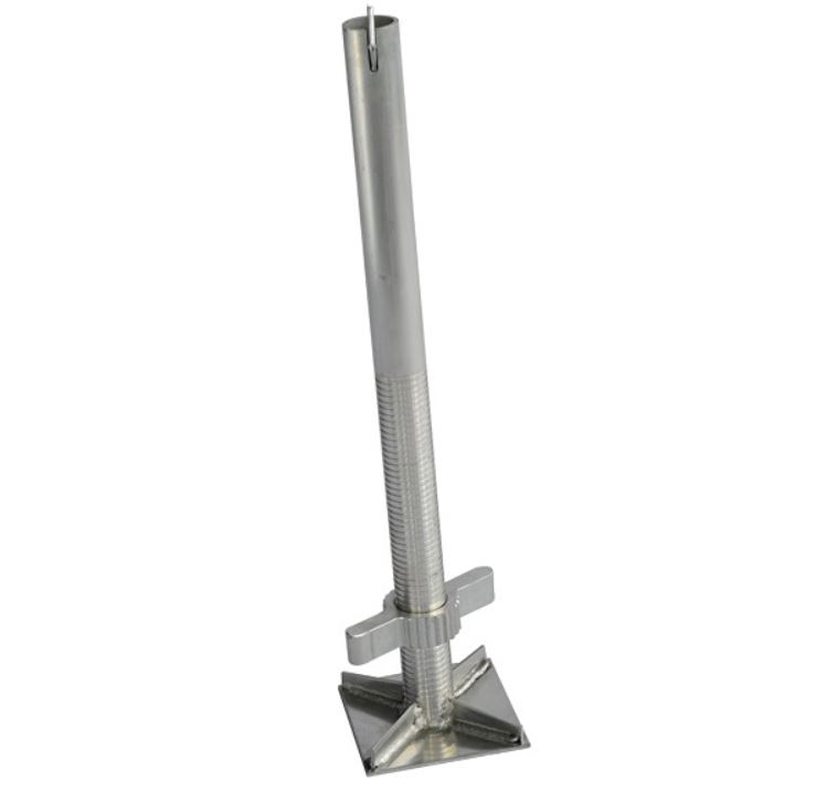 Adjustable Leg with Fixed Base Plate