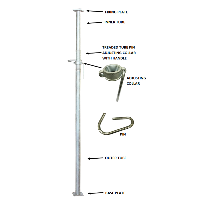 Adjustable Steel Prop