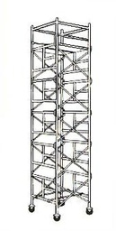 Scaffold Pipe Prefabricated Steel 8 Steps - Customized